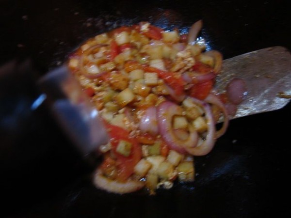 番茄酱土豆丁的做法