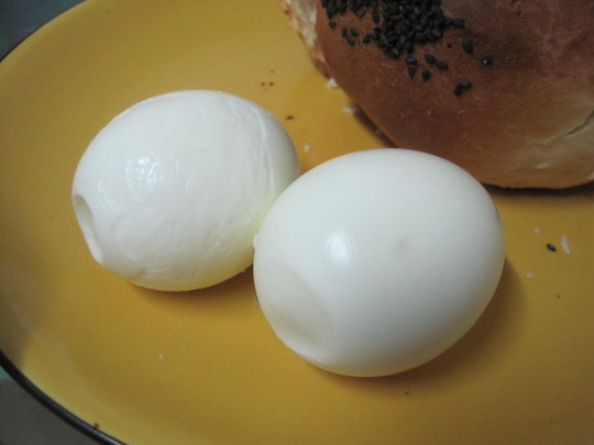 微波版白水煮鸡蛋