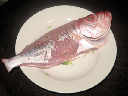 【粤菜】红烧大眼鸡鱼的做法