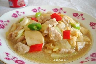 杏鲍冬瓜肉片