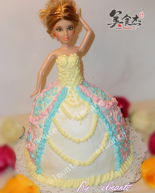 【图】芭比公主蛋糕_芭比公主蛋糕的做法,怎么