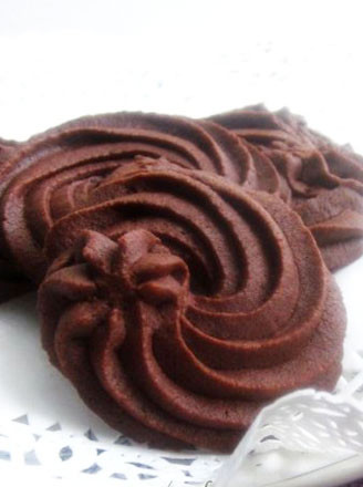 维也纳巧克力酥饼的做法_家常维也纳巧克力酥