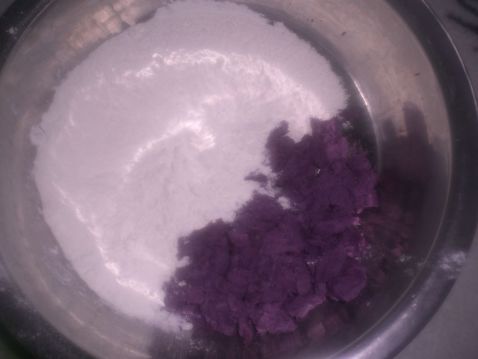 紫薯面条的做法_家常紫薯面条的做法【图】紫