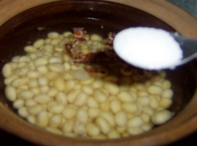 五香煮黄豆