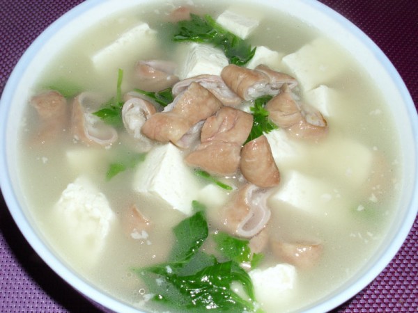 肥肠豆腐汤