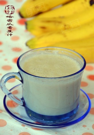 哈密瓜香蕉酸奶汁_哈密瓜香蕉酸奶汁的做法,怎