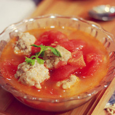肉丸番茄汤