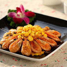 金沙玉米虾