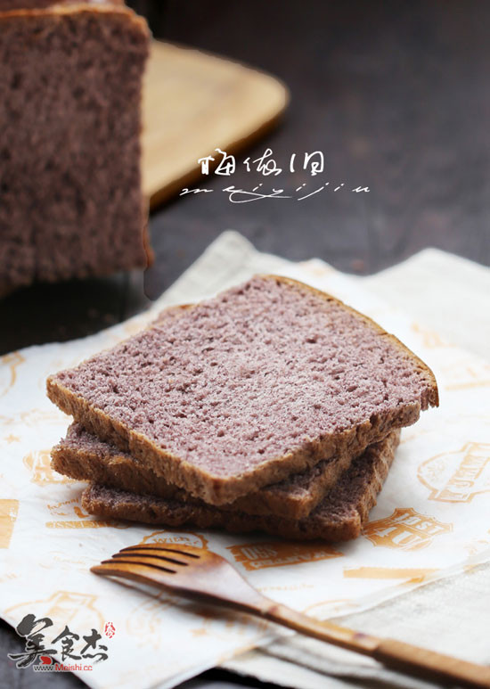 黑米吐司面包,黑米吐司面包的家常做法 - 美食杰黑米