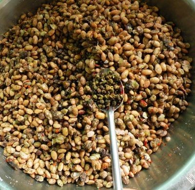 四川坨坨豆豉制作方法图片