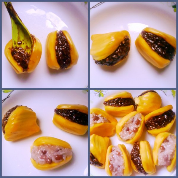 糯米酿菠萝蜜图片