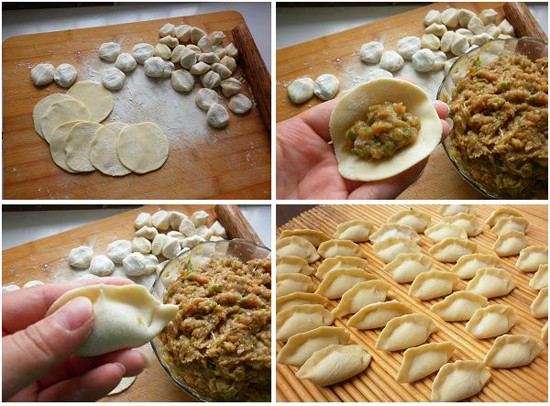 饺子制作过程简单描述图片