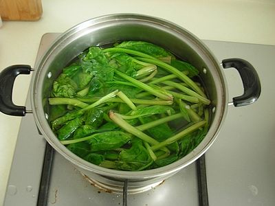 菠菜豆腐丝图片