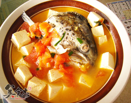 三文鱼炖豆腐图片